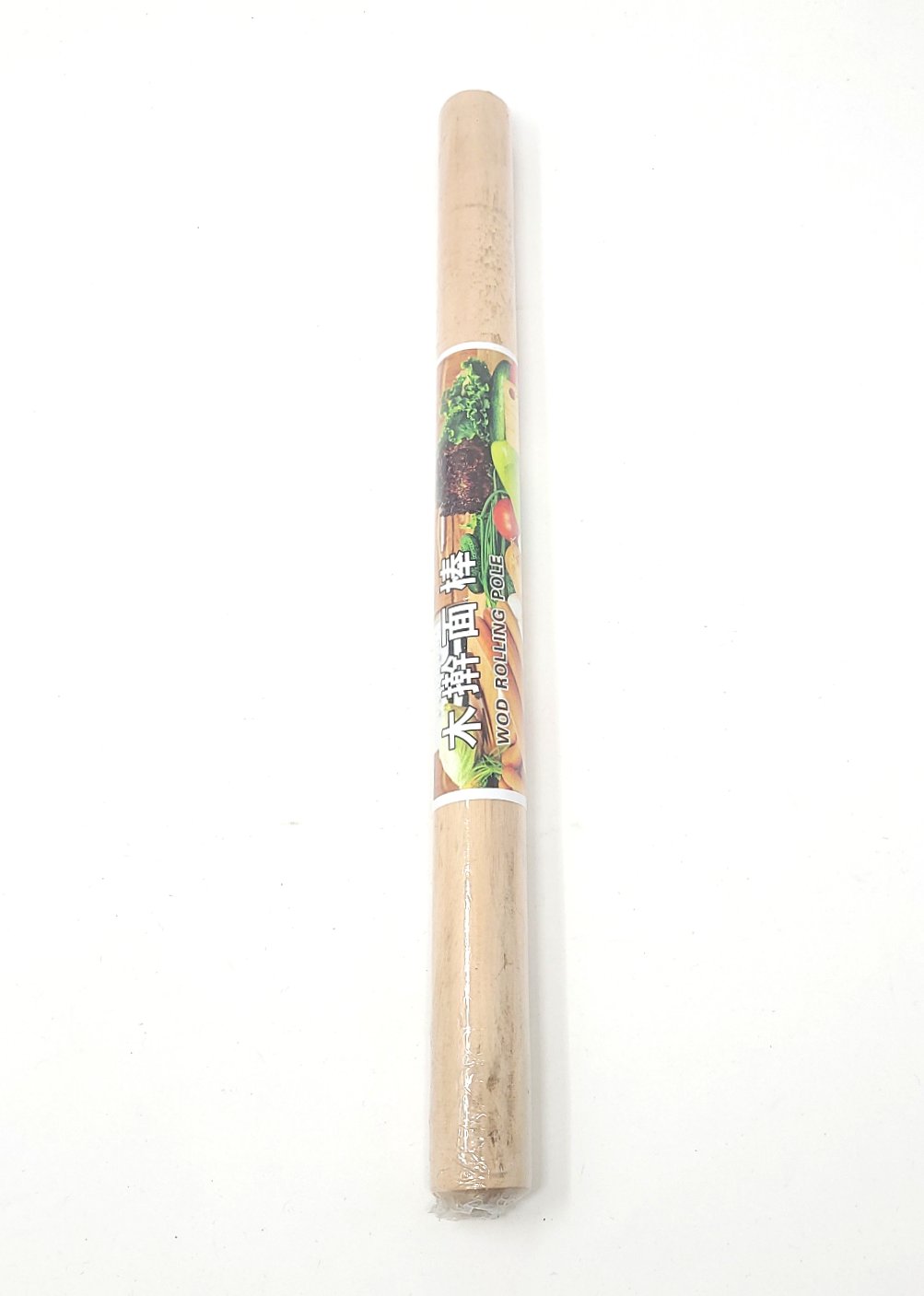Rolling Pin, Wooden (Large, 38cm)