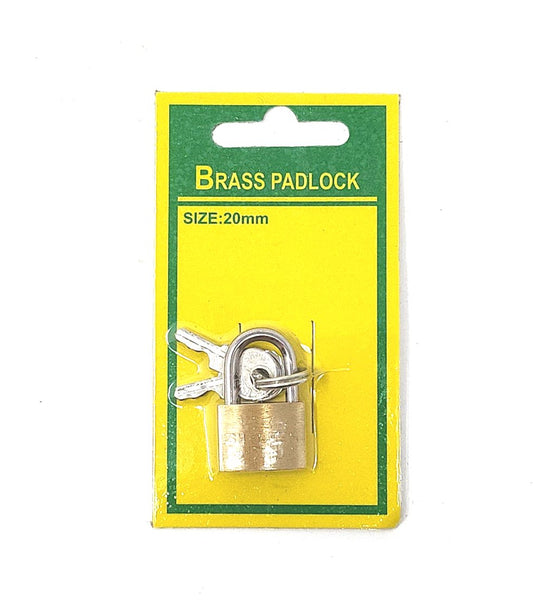 Padlock, w/Keys (20mm)