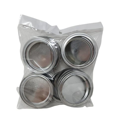 Jar Lids, 10 sets of Lids and Bands (20 units/pack)