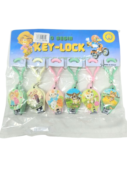 Nail Clipper, Key Chain (6 units/display)