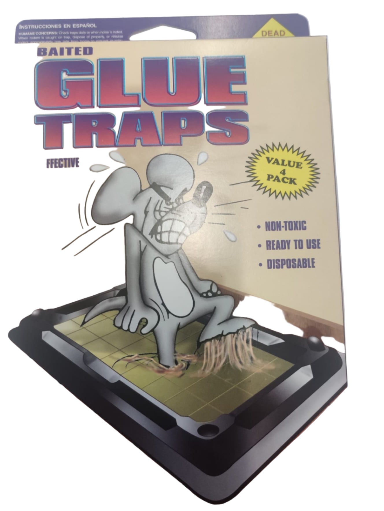 GLUE TRAP- Baited (4 units per pack)