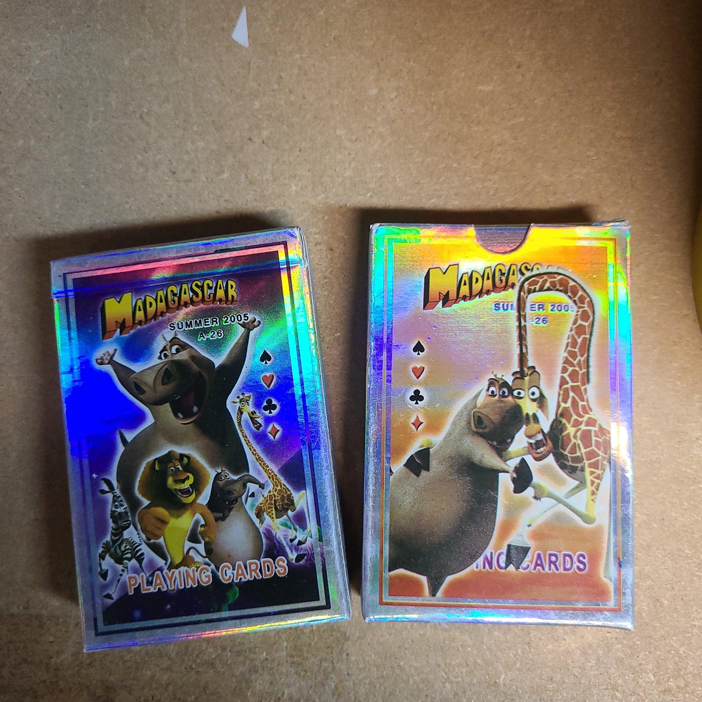 Playing Card, HEROS / ANIMALS.