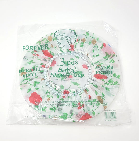 Shower Cap (3 units/pack)