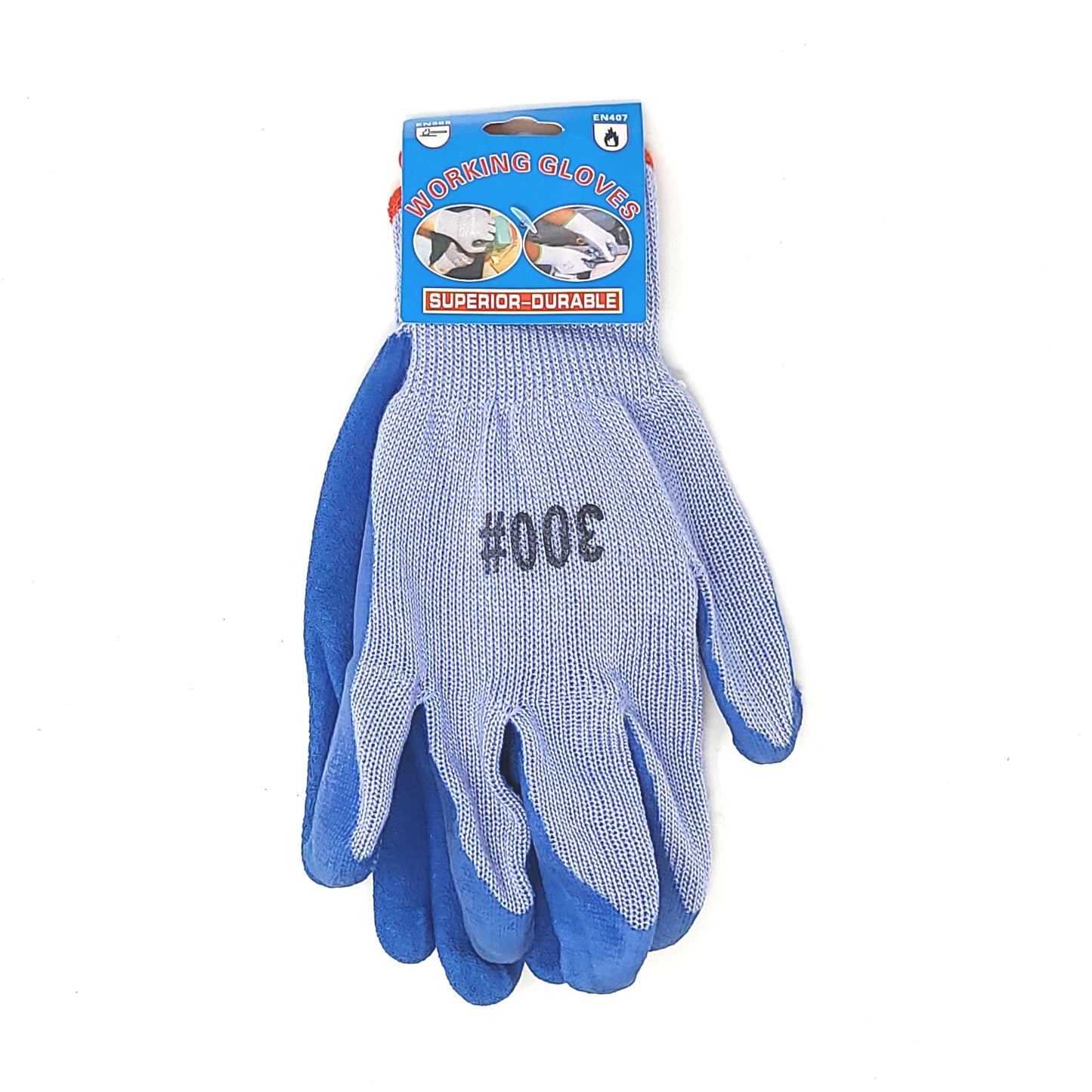 Gloves, Working Latex Coated