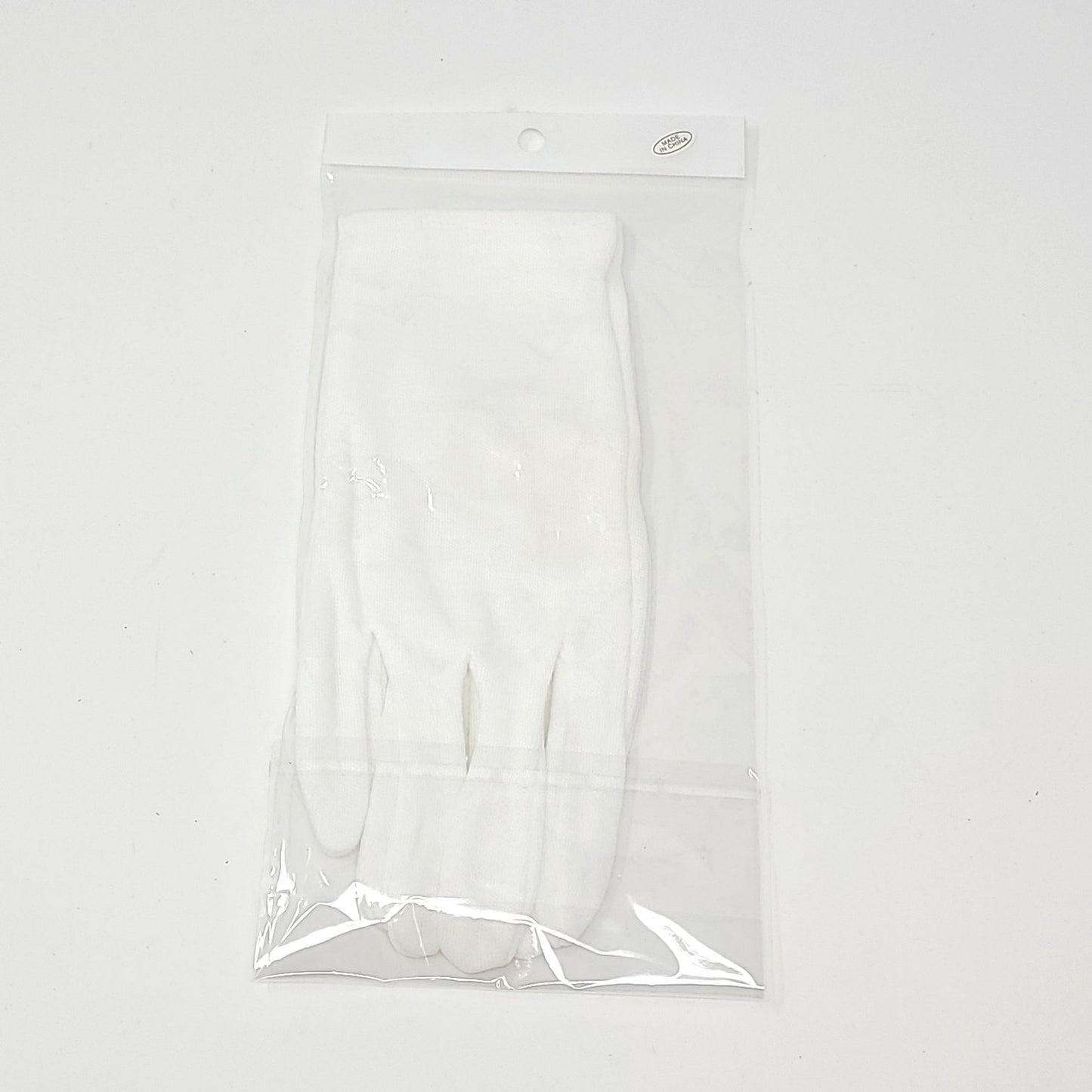 Gloves, Cotton, White