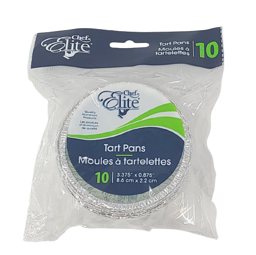 Tart Pan (10 units/pack, 3.3"x0.87")