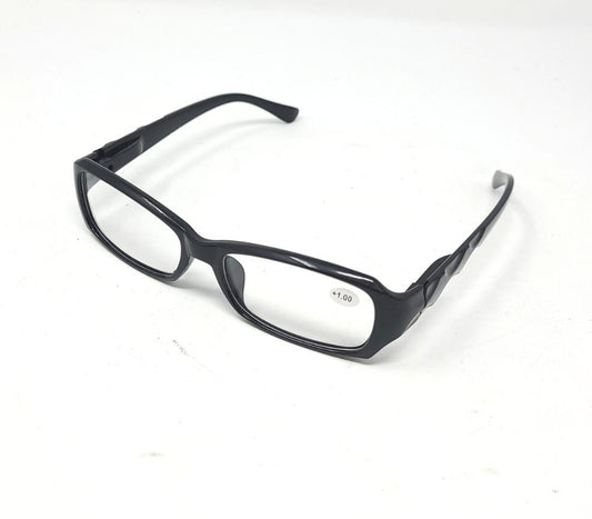 Reading Glass, w/ Spring (Black)