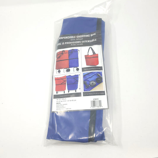 Shopping Bag, w/ Wheel, Foldable