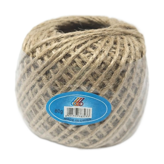 String Ball, Linen, 80G, Brown