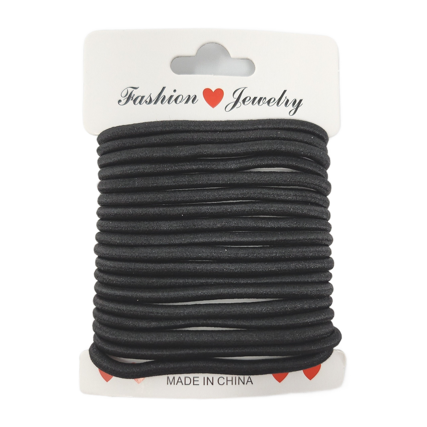 Hair Band, Black (18 units/pack)