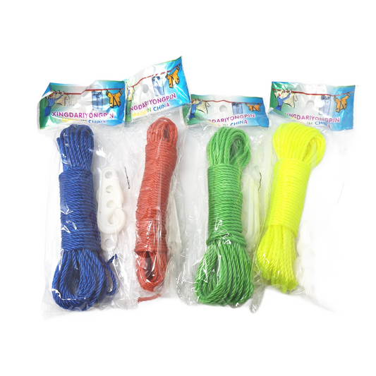 Laundry Rope, Nylon, with Hook