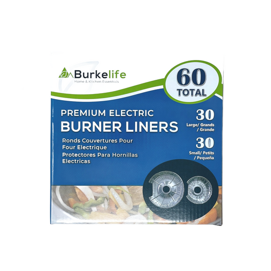 Burner Liners, 30 Large & 30 Small (60 units/pack)