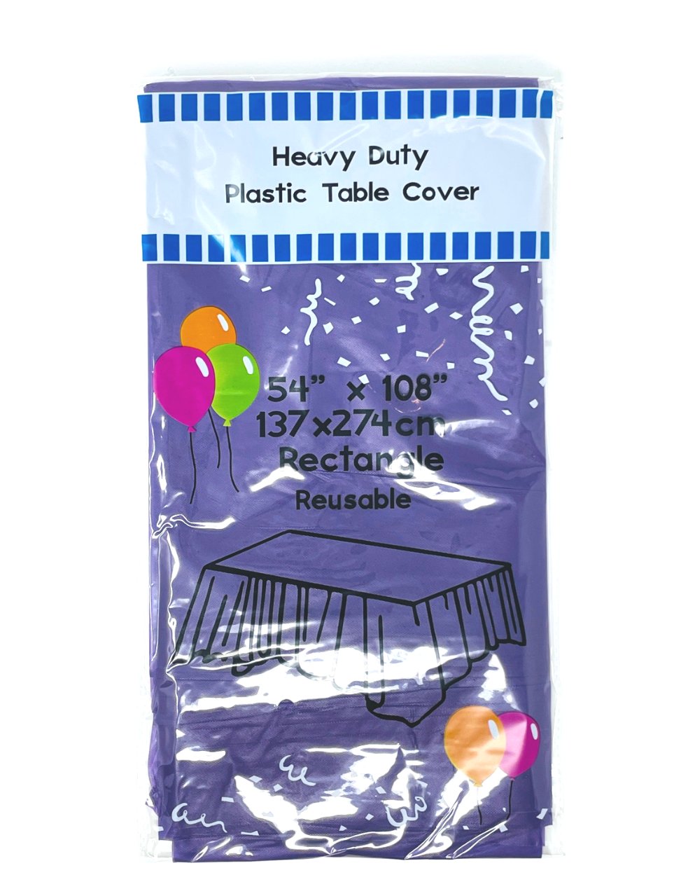 Table Cover, Disposable (54" x 108")