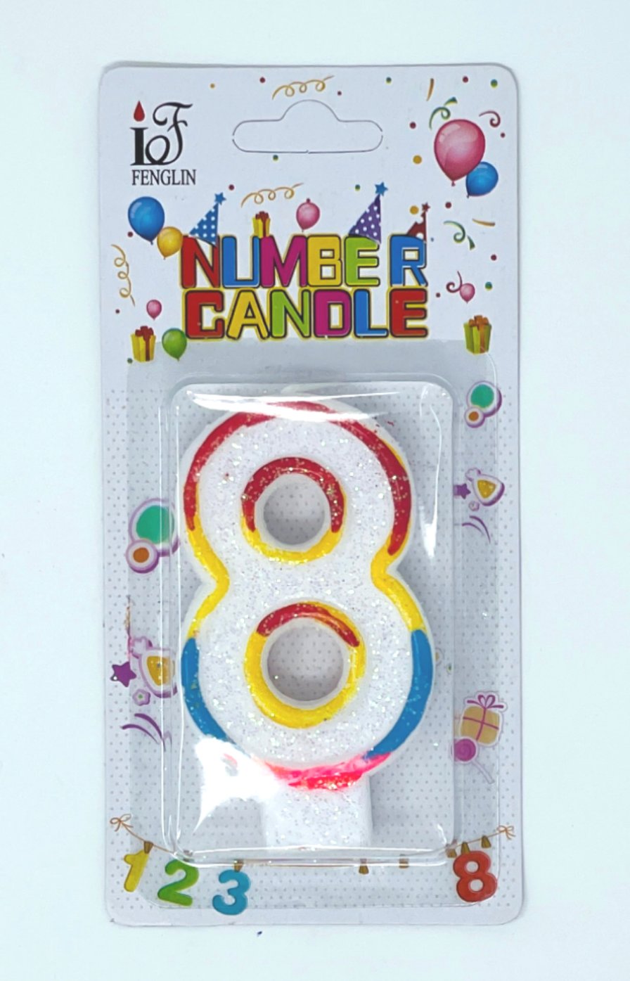 Candle, Number (0 to 9, "?")