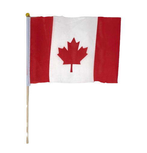 Canada Flag, w/ Pole