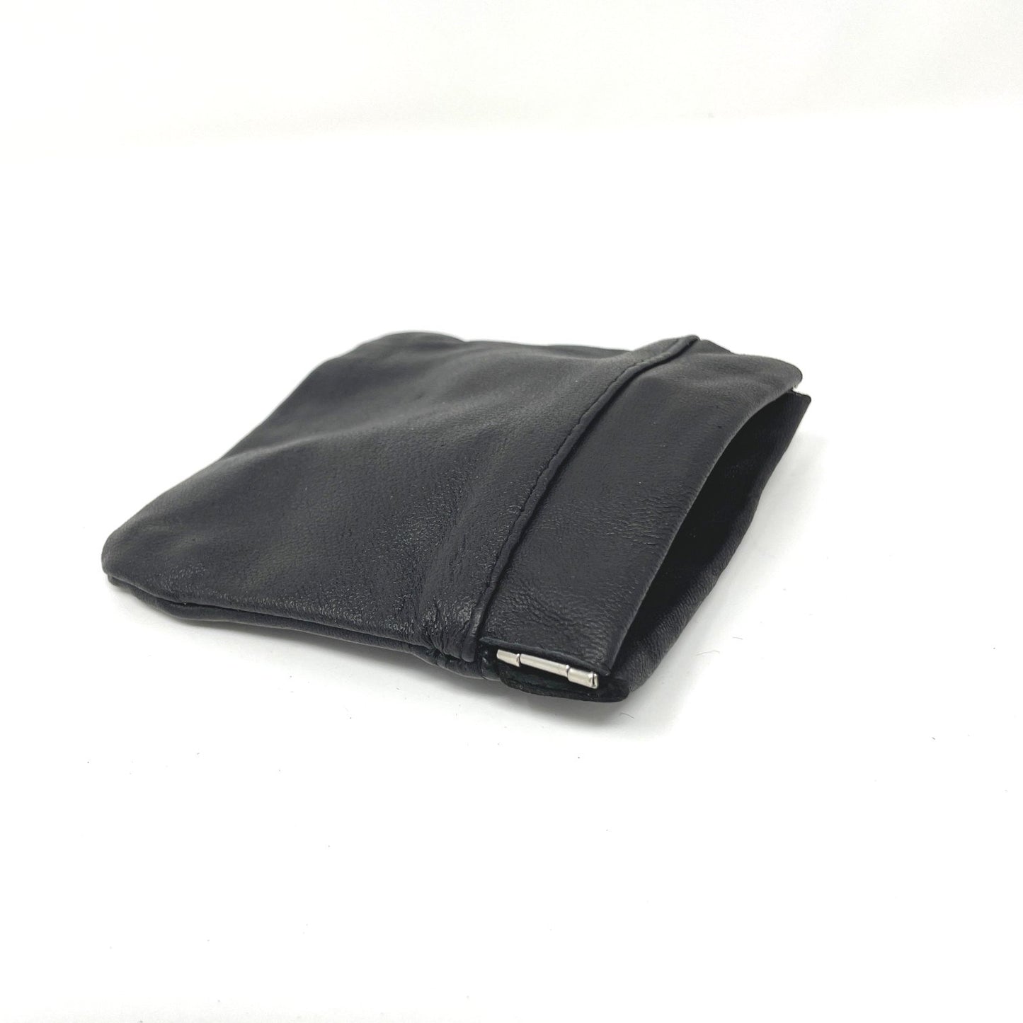 Coin Purse, Leather, Spring Opening