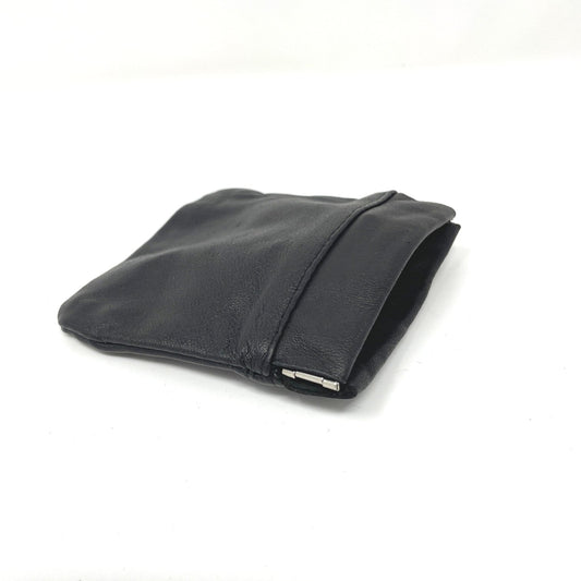 Coin Purse, Leather, Spring Opening