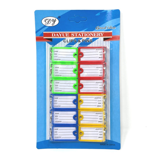 Tag, Key (12 units/pack)