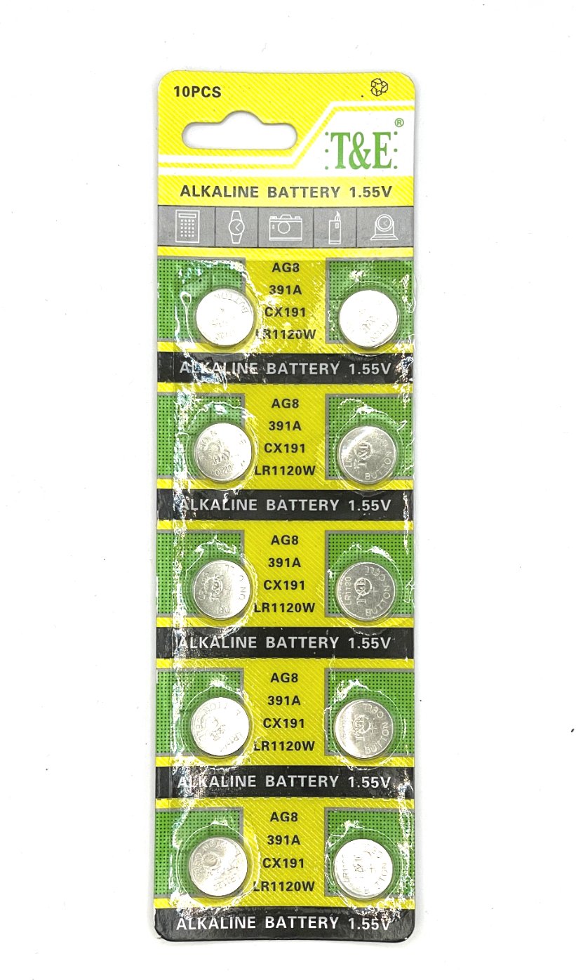 Button Battery (AG0 to AG13) (10 units/ pack)
