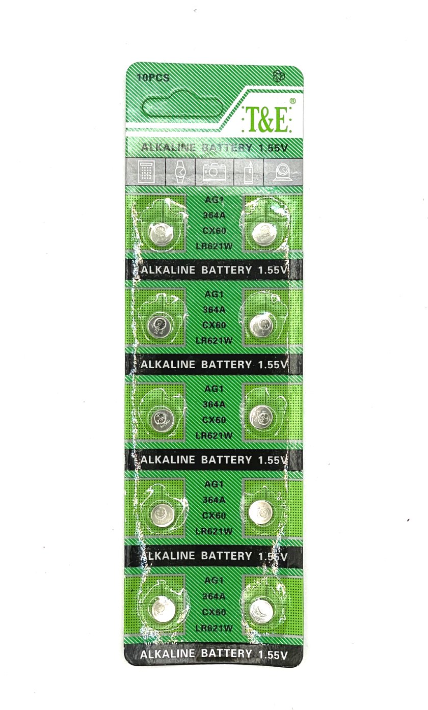 Button Battery (AG0 to AG13) (10 units/ pack)