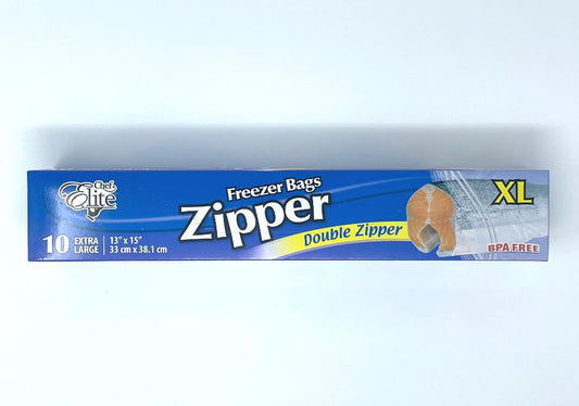 Storage Bag, Freezer, Zipper (X-Large, 10 units/pack)
