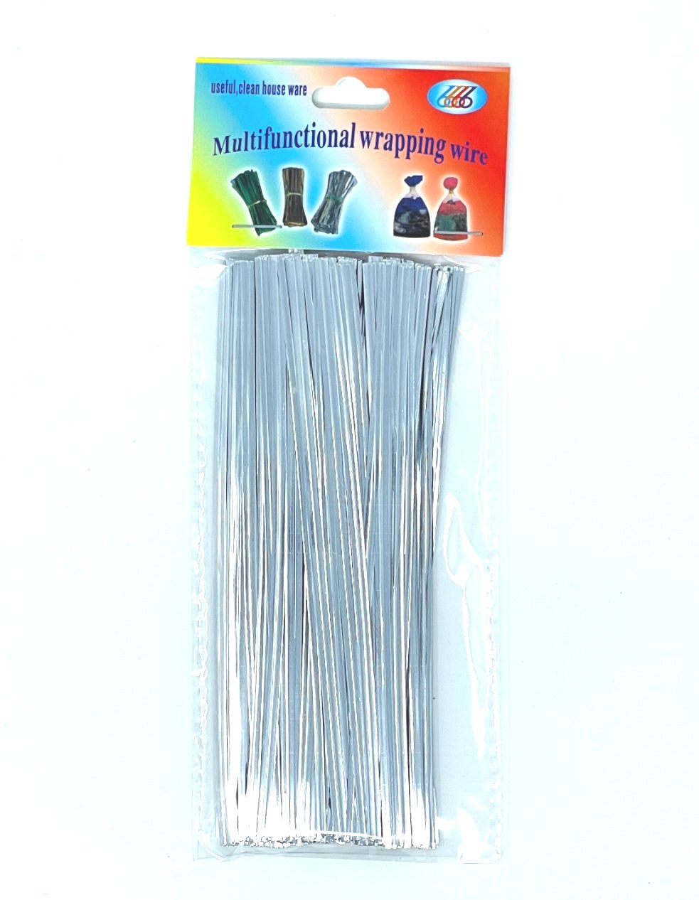 Wrapping Tie, Metallic (Gold/Silver, 15cm)