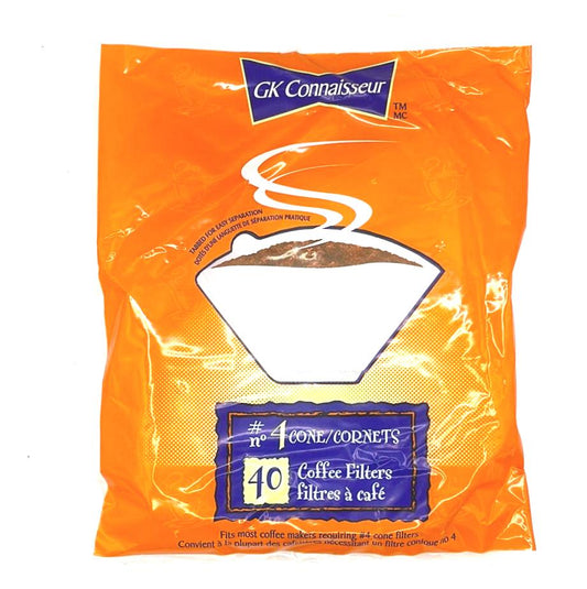 Coffee Filter, Cone, #4 (40 units/pack)