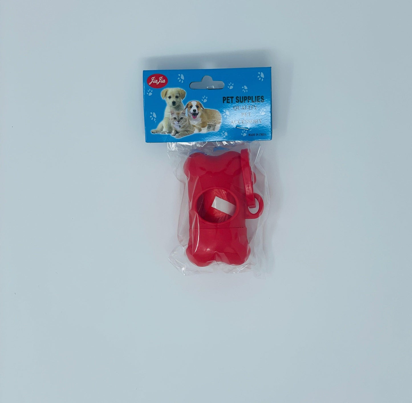 Pet Poo Bag, w/Holder (Red, Purple, Black, Blue).