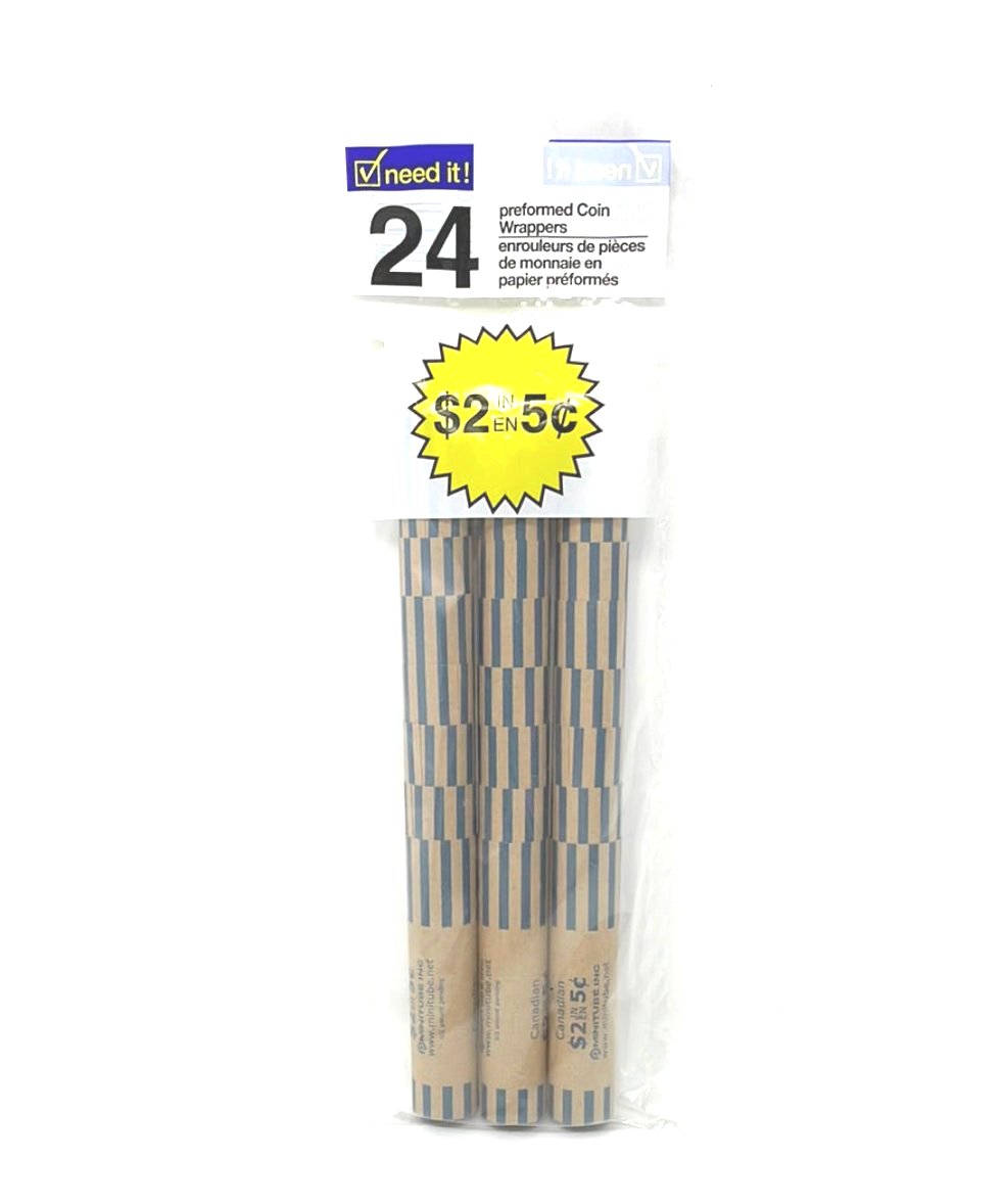 Coin Rolls, Wrapper, Paper (Small Pack)