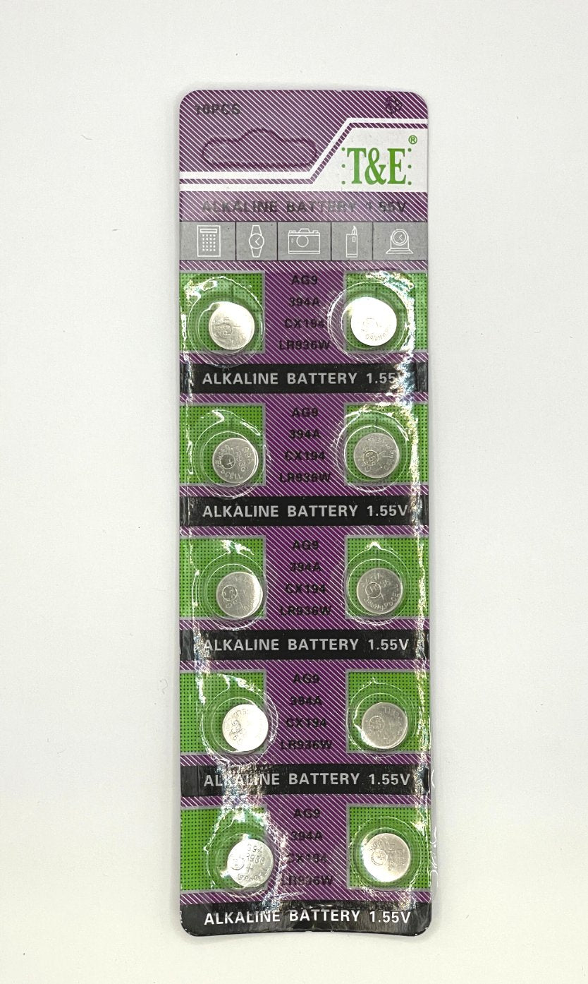 Button Battery (AG0 to AG13) (10 units/ pack)
