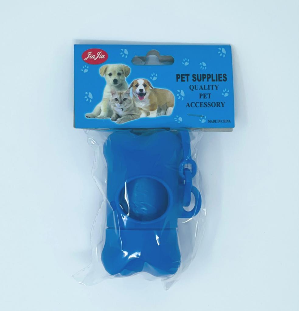 Pet Poo Bag, w/Holder (Red, Purple, Black, Blue)