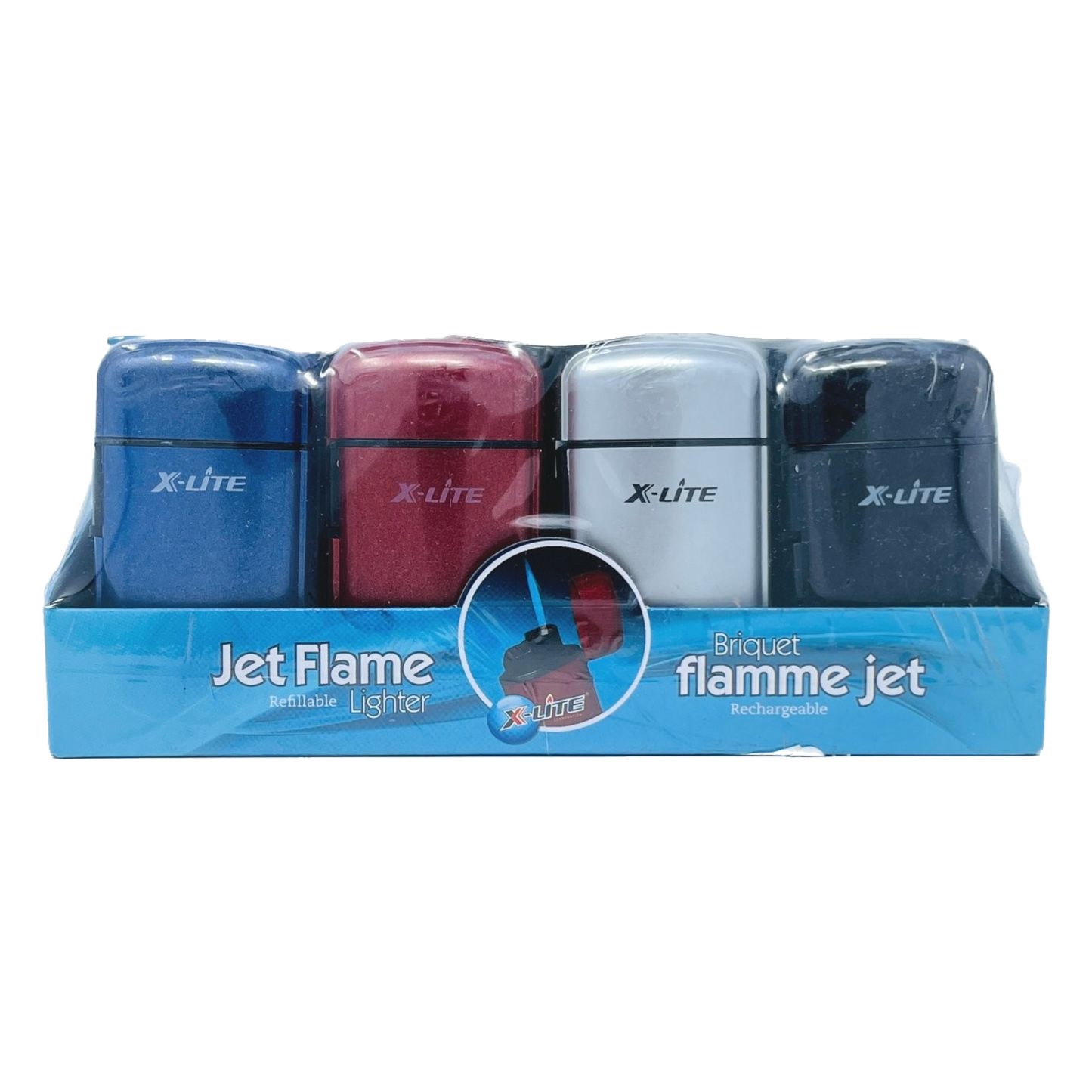 Lighter Torch Flip Top, Refillable