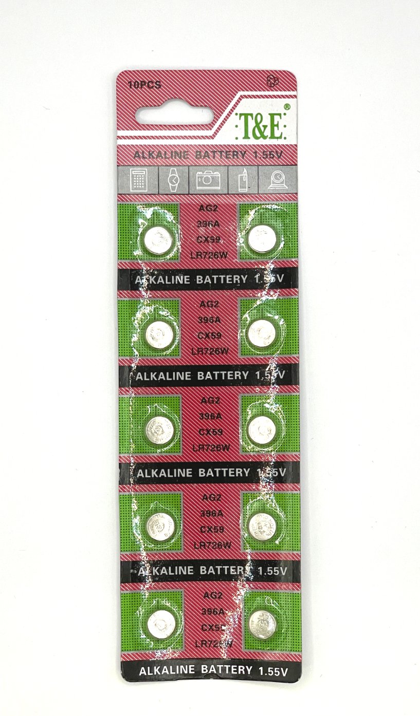 Button Battery (AG0 to AG13) (10 units/ pack)