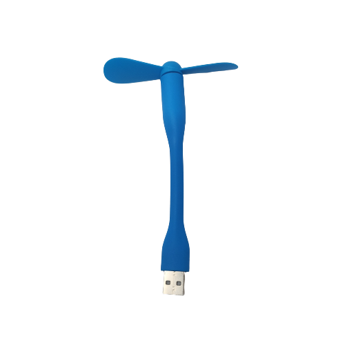 Fan, USB Portable (Green/Orange/Blue)