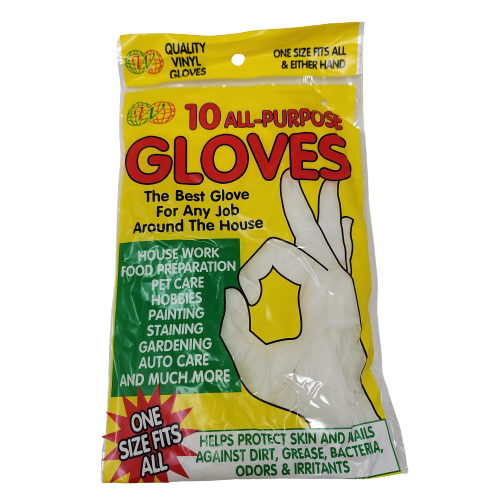 Gloves, All-Purpose (10 units/pack)