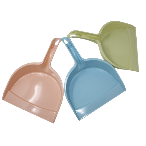 Dust Pan, Short Handle (Blue/Green/ Pink)