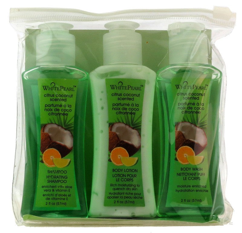Body Wash, Shampoo & Lotion - Travel 3 pack