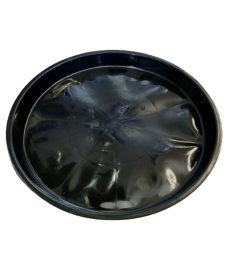 Plant Pot Saucer, Black (33cm)