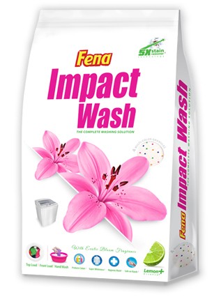 FENA DETERGENT POWDER, LEMON, 500G