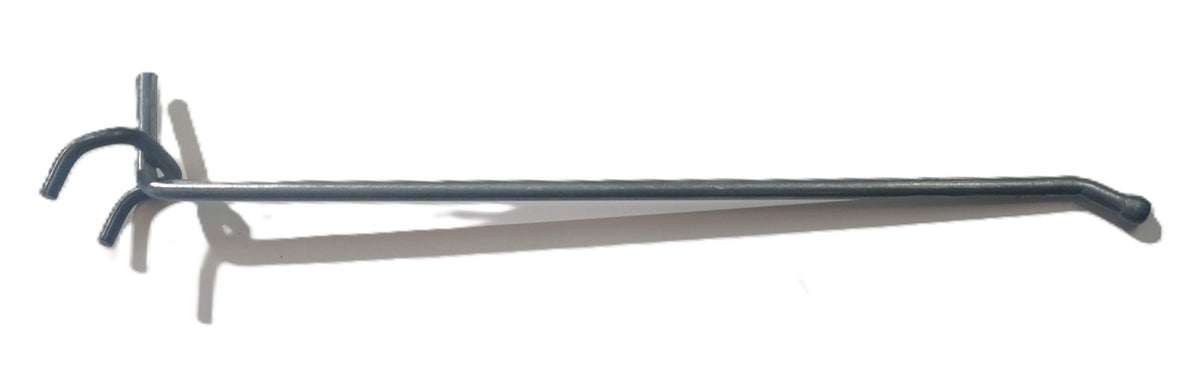 PEG Hook - 6 inch - Steel Straight (12 Pack)