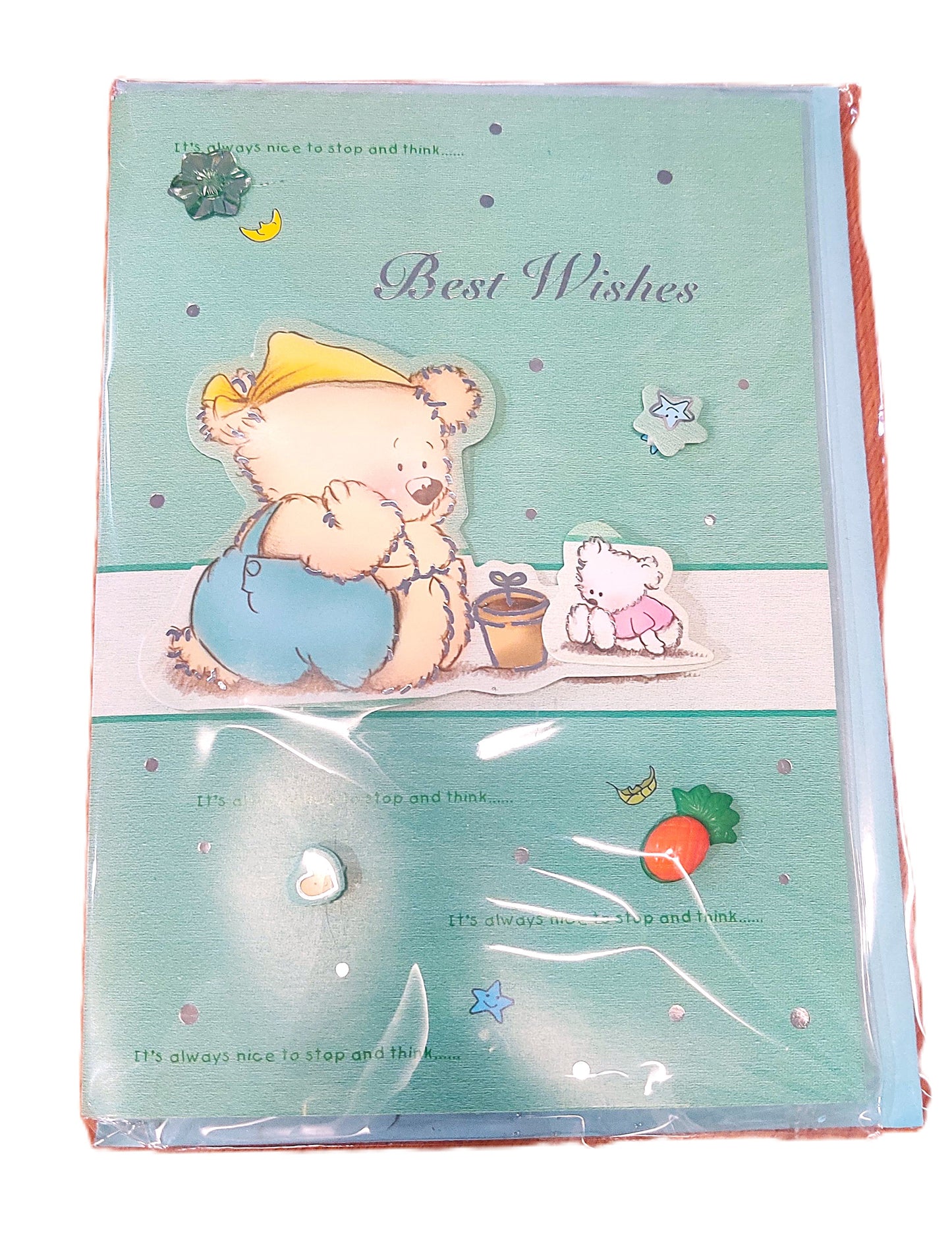Greeting Card, 3D, Best Wishes