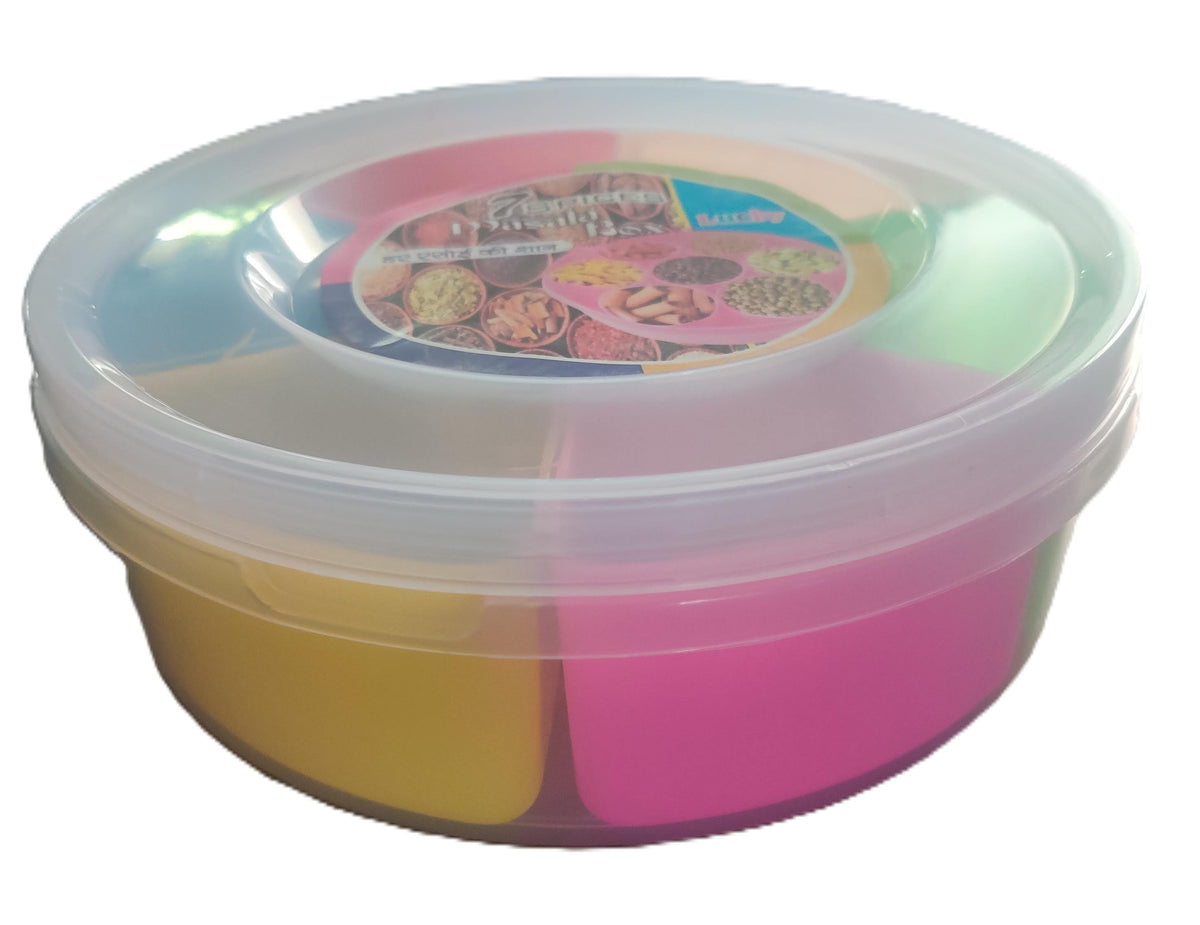 Spice Box, 7 Spices, Plastic (Masala Box)