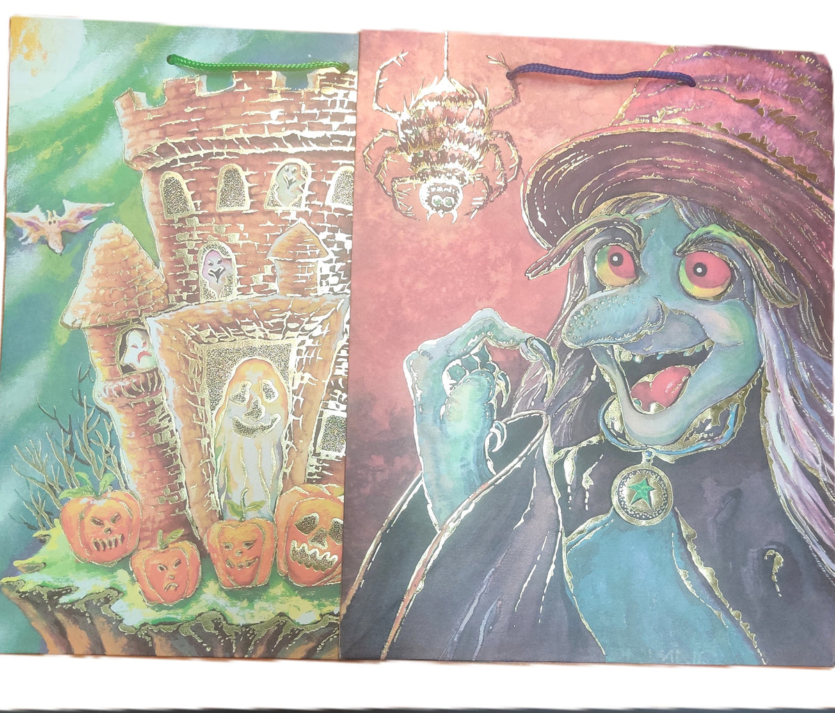 Halloween Bag, Paper (Medium, 32.5 x 25.3 x 13.4cm)