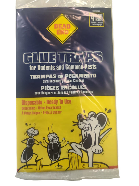 GLUE TRAP-Rodents and common pests (4 units per pack)