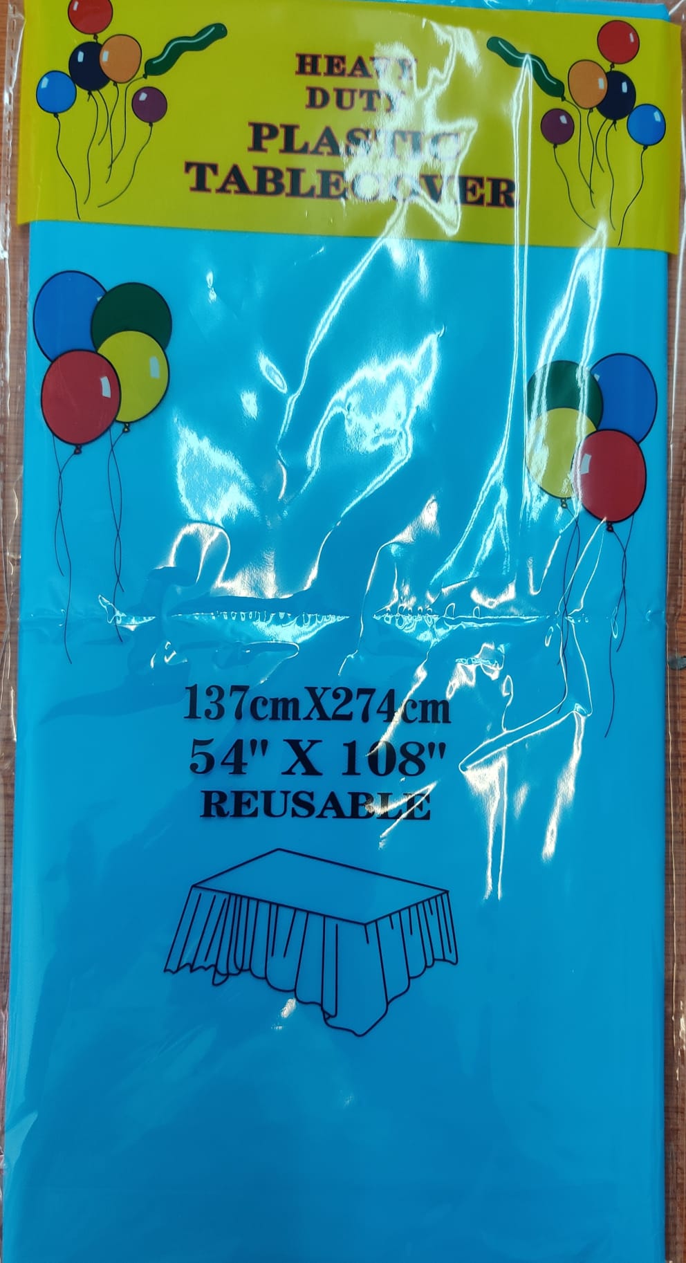Table Cover, Disposable (54" x 108")