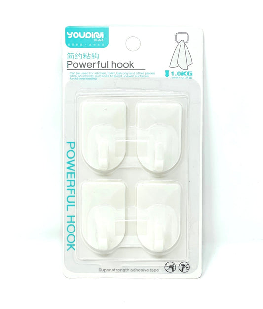 Power Hook, Adhesive (Medium, 4 units/pack)
