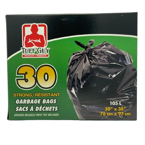 Garbage Bag, 105L (30 units/pack)