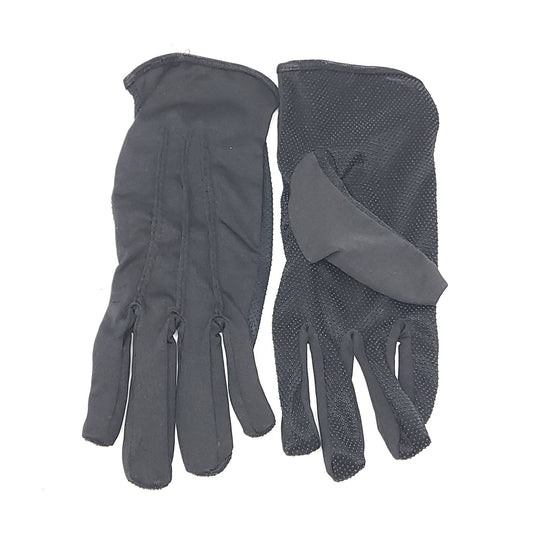 Gloves, Cotton, Black, w/Dot