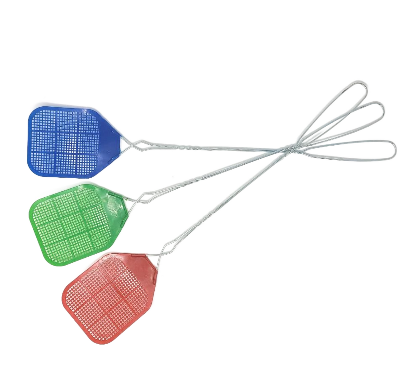 Fly Swatter, Metal, (Red/Blue/Green)