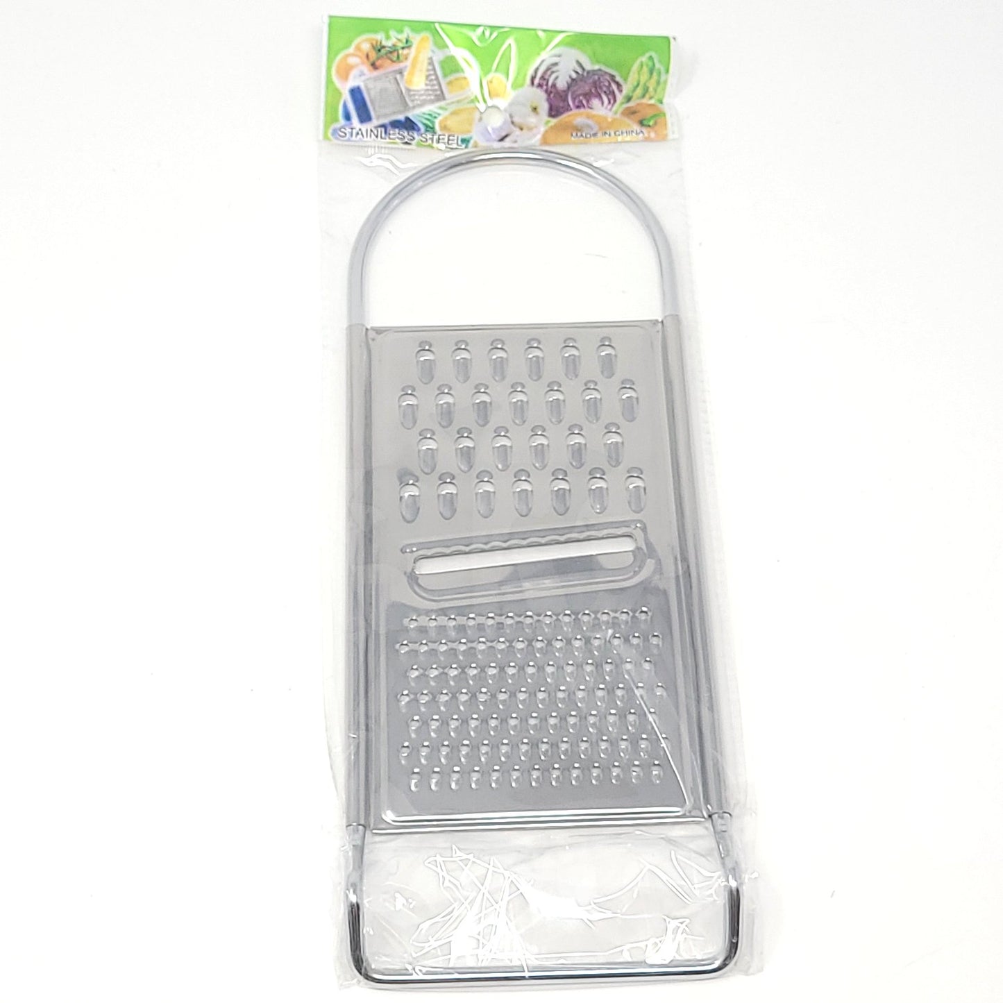 Flat Grater, Stainless Steel